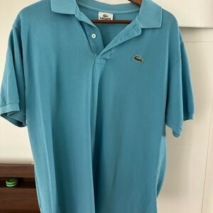 Lacoste Men's Classic Turquoise Polo Shirt
